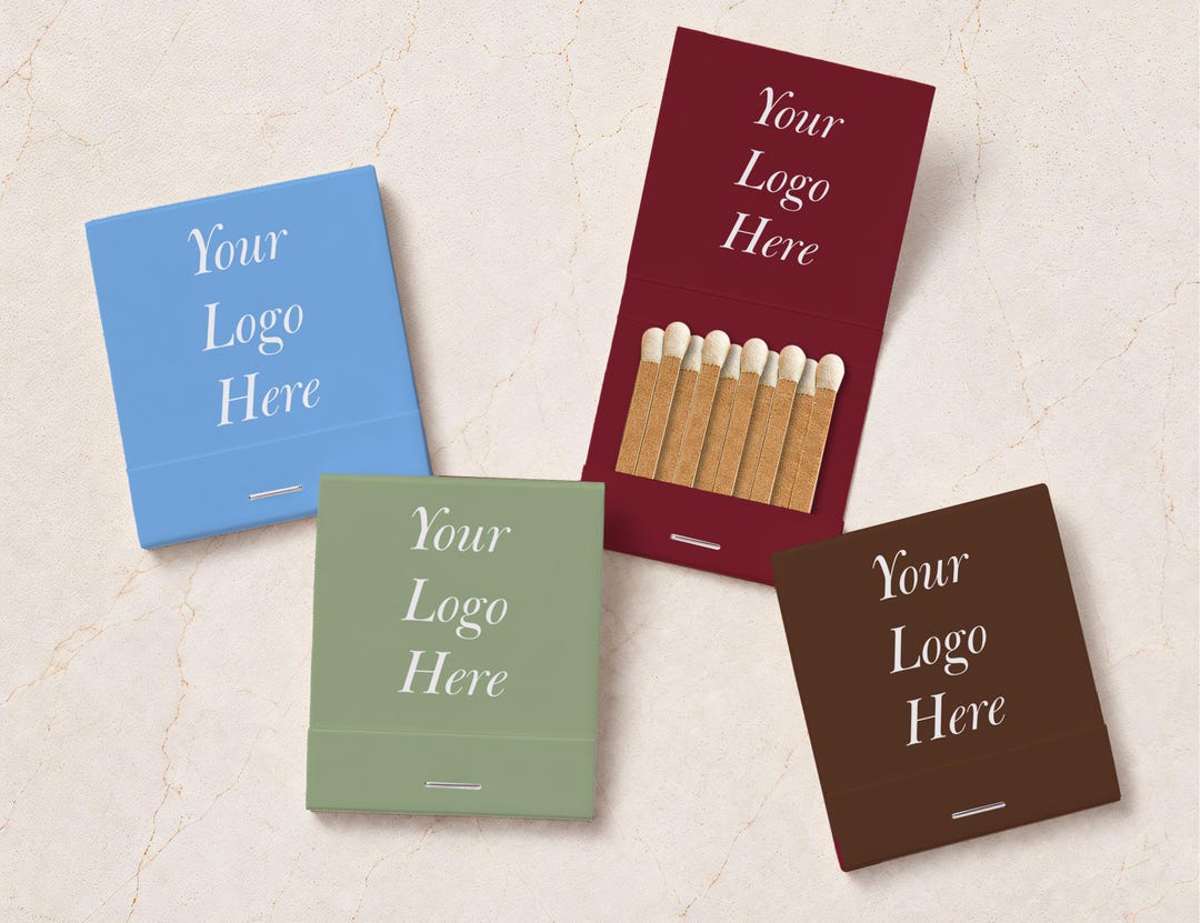 Personalized Matchbooks, Custom Logo Matchbooks, Wedding Favors ...