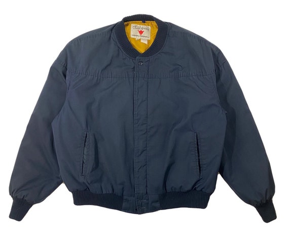 Navy Blue Field and Stream Quilted Liner Bomber Ja