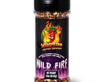 Wild Fire - Sweet Hot Pepper Flakes with Onion and Garlic
