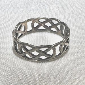 Vintage Sterling Silver Celtic Knot Rings