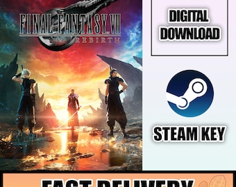 Final Fantasy VII REBIRTH - [2025] STEAM (Global Key) - Delivery within 24 Hours!