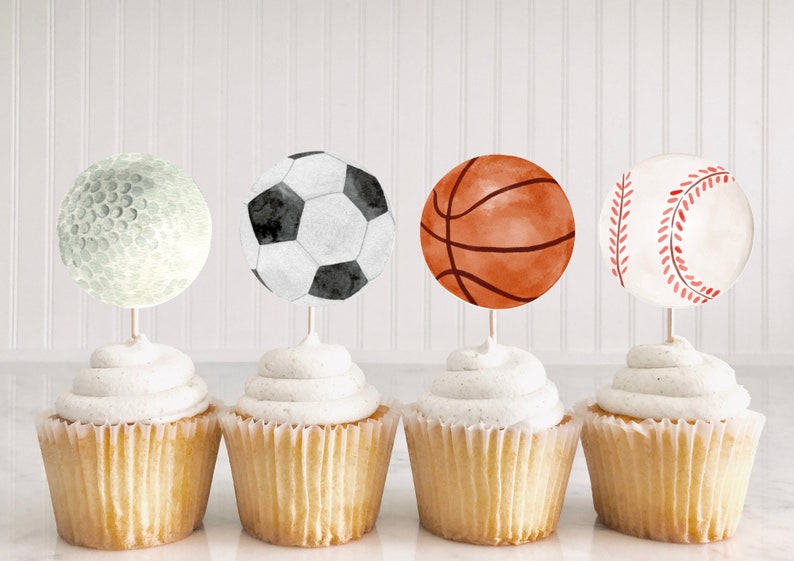 Sports Themed Birthday Party Sign Let's Have a Ball Party Instant