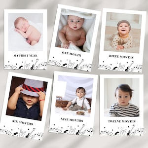ONE Rocks Birthday Party Photo Banner | Instant Download | Editable Rock N Roll Banner | Music Themed Party | ONE Rocks First Year Banner
