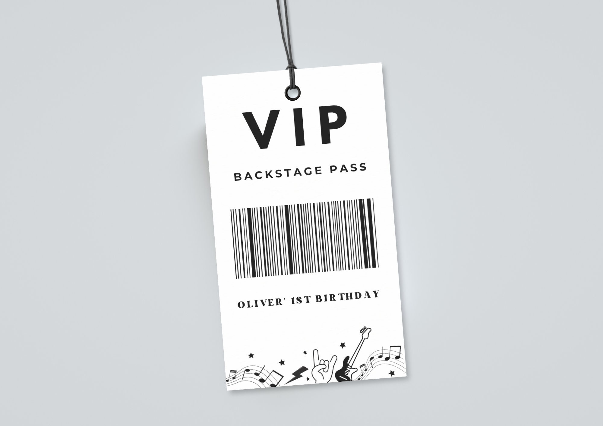 Rock and Roll VIP Backstage Pass | Instant Download | Printable Rock N Roll Party Decor | Editable Template | Rock Music Themed Birthday - Etsy rock-and-roll-vip-backstage-pass-instant-download-printable-rock-n-roll-party-decor-editable-template-rock-music-themed-birthday-etsy