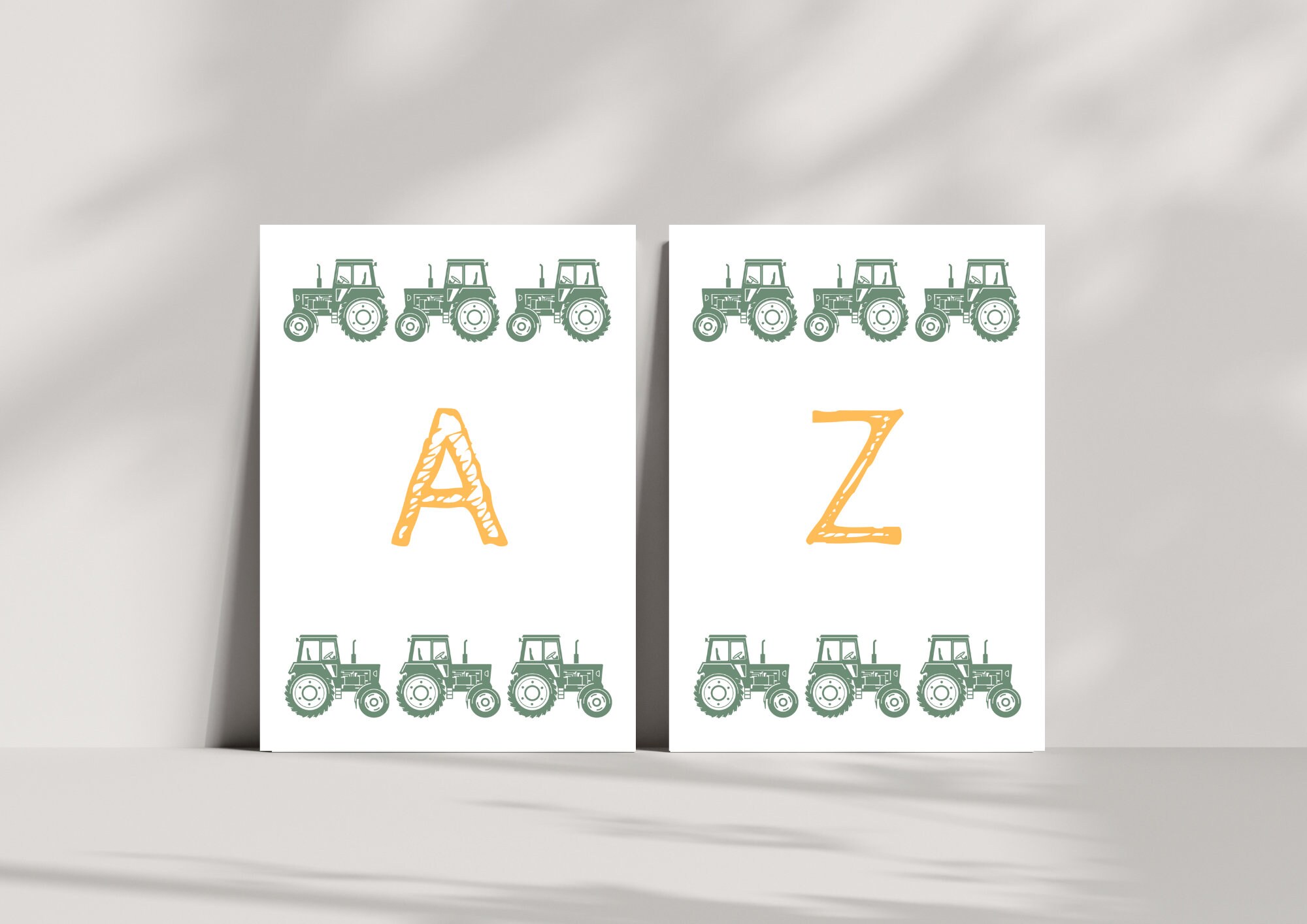 Striscione Di Compleanno A Tema Trattore – Decorazione Per Feste Baby Shower E Compleanni – 17 Bandiere Glitterate 3m