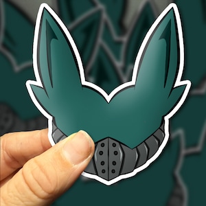 DEKU MIDORIYA My Hero Academia Heart Sticker [MHA] Izuku Boku No Hero Academia Anime All Might Bakugo Endeavor Todoroki Ochako Kawaii