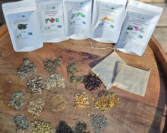 Handcrafted Organic Herbal Supplement - Teas