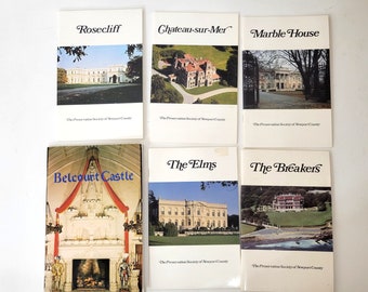 Newport Rhode Island Mansions Tourist Souvenir Books