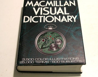 Visual Dictionary Etsy - 