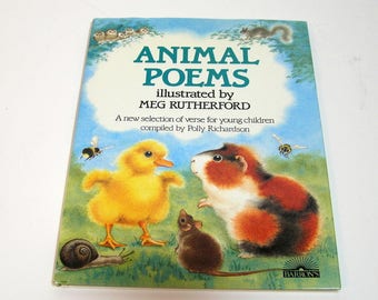 animal poems etsy