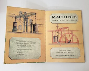 Machines, A Book of Moving Pop-ups by Tim Reeve and Robert Andrew