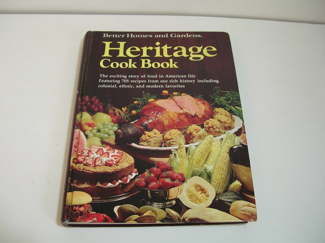 Heritage Cook Book Better Homes and Gardens Etsy
