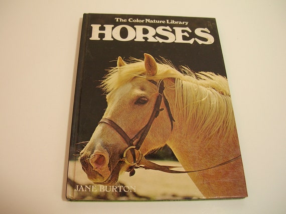 podning Du bliver bedre en gang The Color Nature Library Horses Vintage Book | Etsy