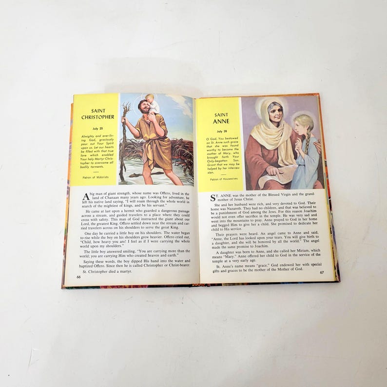 Picture Book of Saints by Rev. Lawrence G. Lovasik, Saint Joseph ...