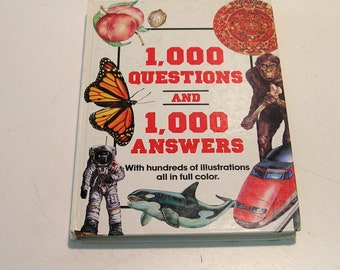 1,000 Questions and 1,000 Answers Children's Book