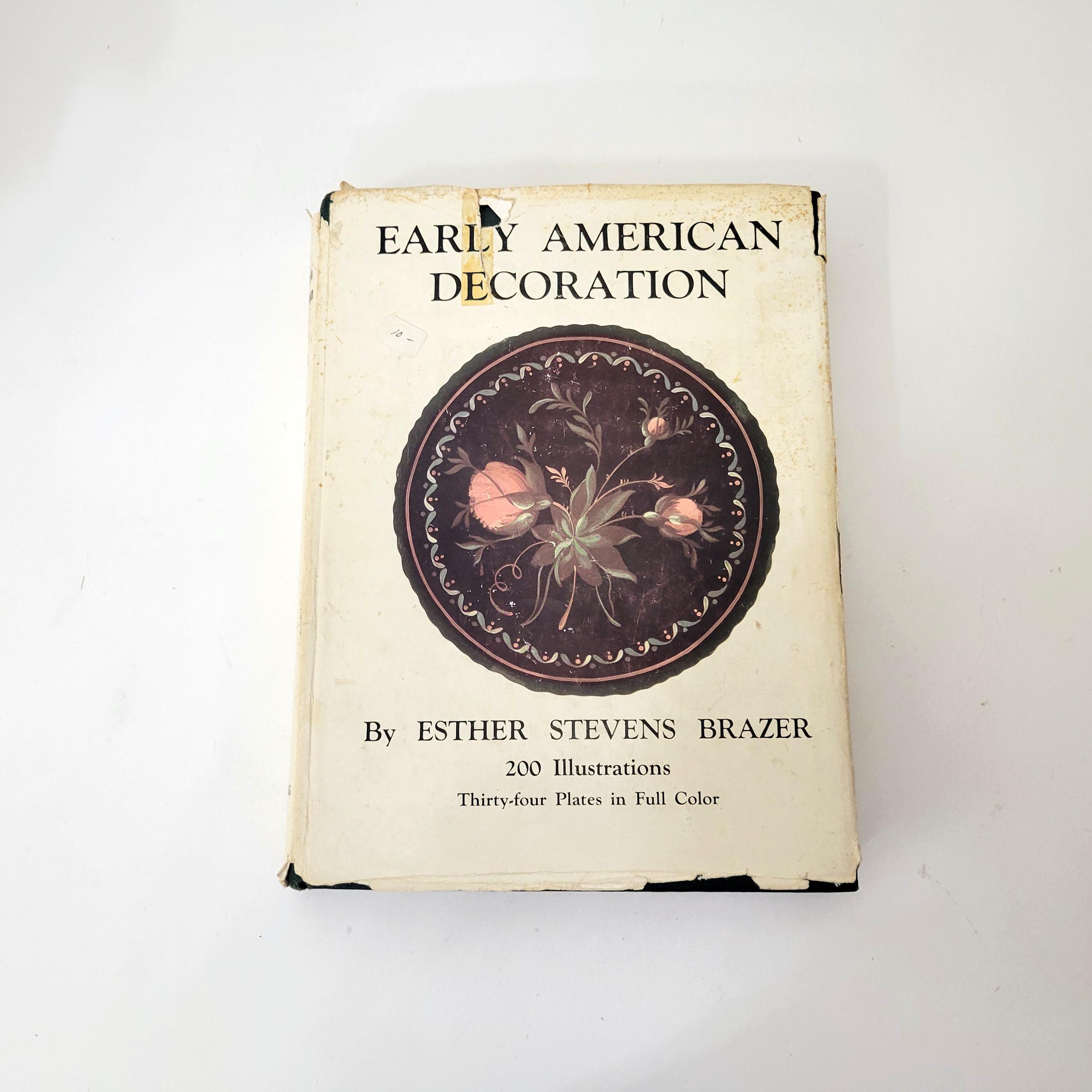 European & American Rhythm インテリアデザイン 洋書 Early American Decoration by Esther Stevens Brazer - Etsy