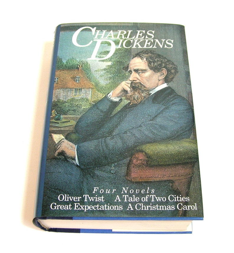 Charles Dickens Four Novel Compilation Barnes And Noble Etsy