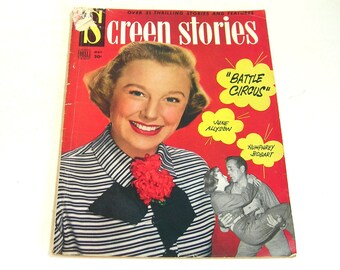 Screen Stories Magazine May 1953 June Allyson Cover