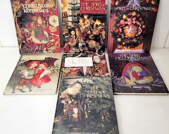 The Spirit Of Christmas Book Collection, Crafting And Cooking Books, Christmas, Holiday Book Collection, Leisure Arts