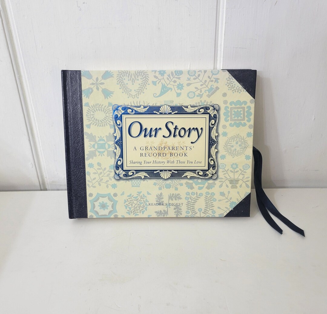 Our Story, A Grandparents Record Book, Reader's Digest Etsy