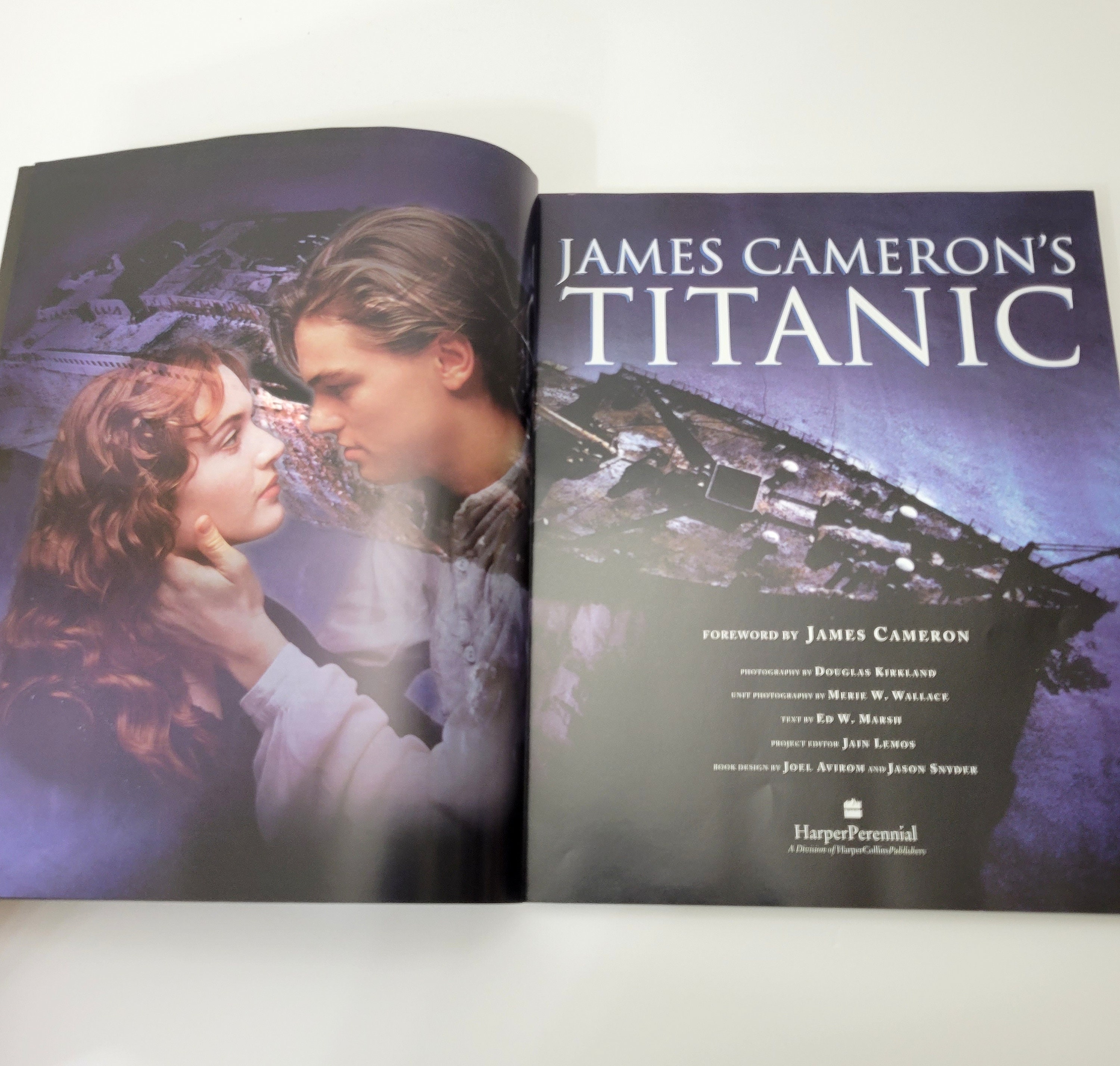 James Cameron's Titanic Text by Ed W. Marsh 1997 - Etsy Australia