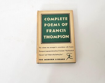 Complete Poems of Francis Thompson