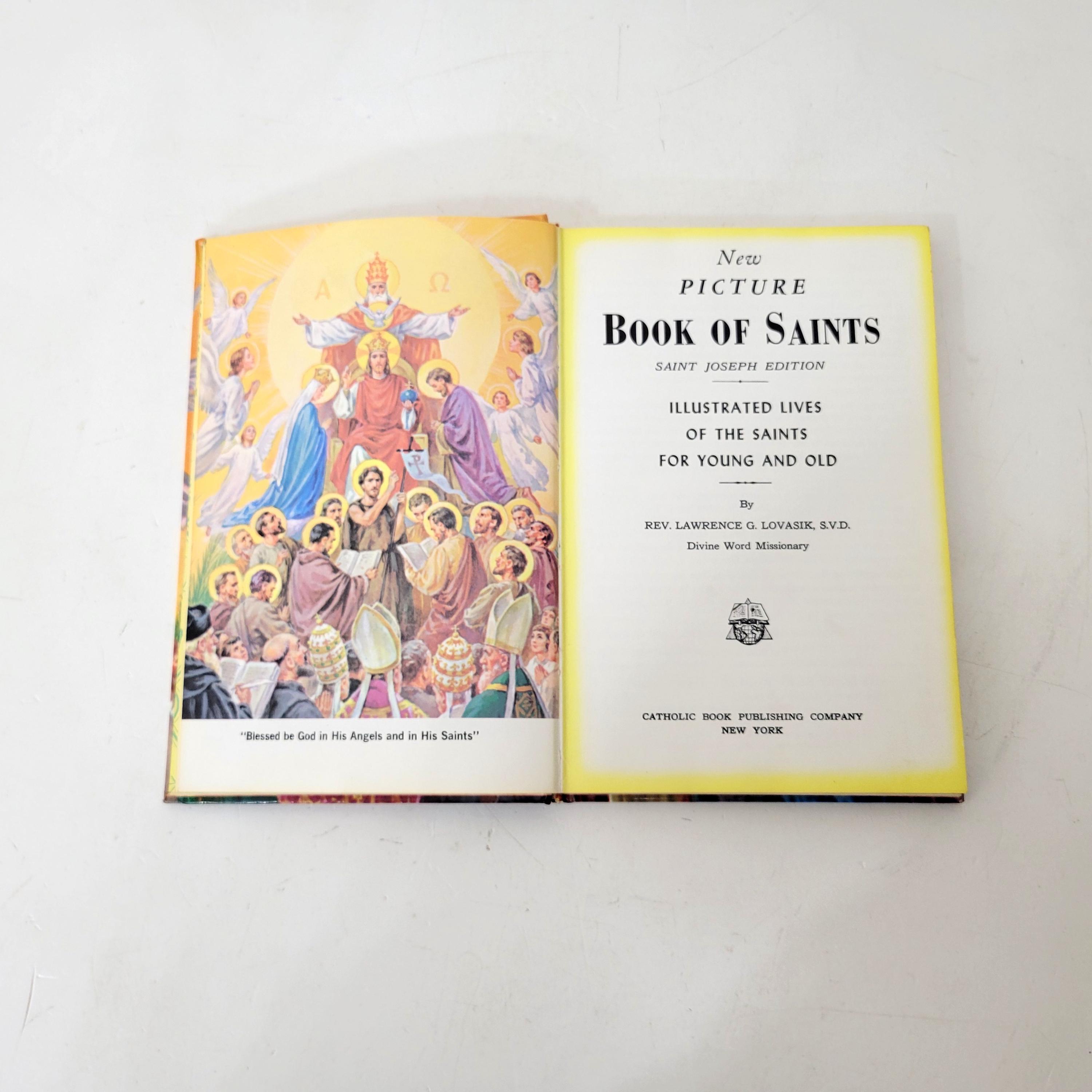 Picture Book of Saints by Rev. Lawrence G. Lovasik, Saint Joseph ...