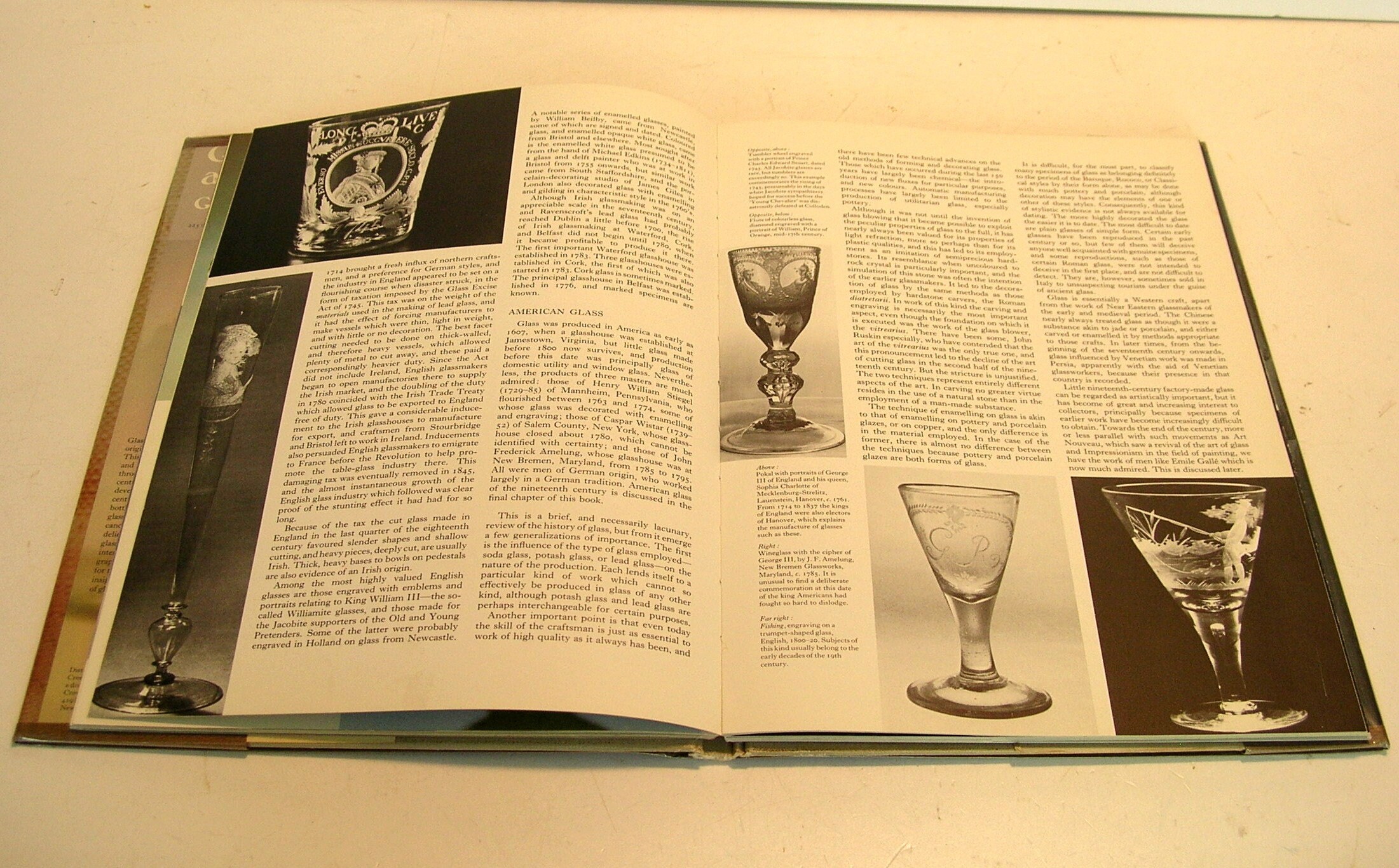 Glass and Glassware by George Savage: Very Good Decorated