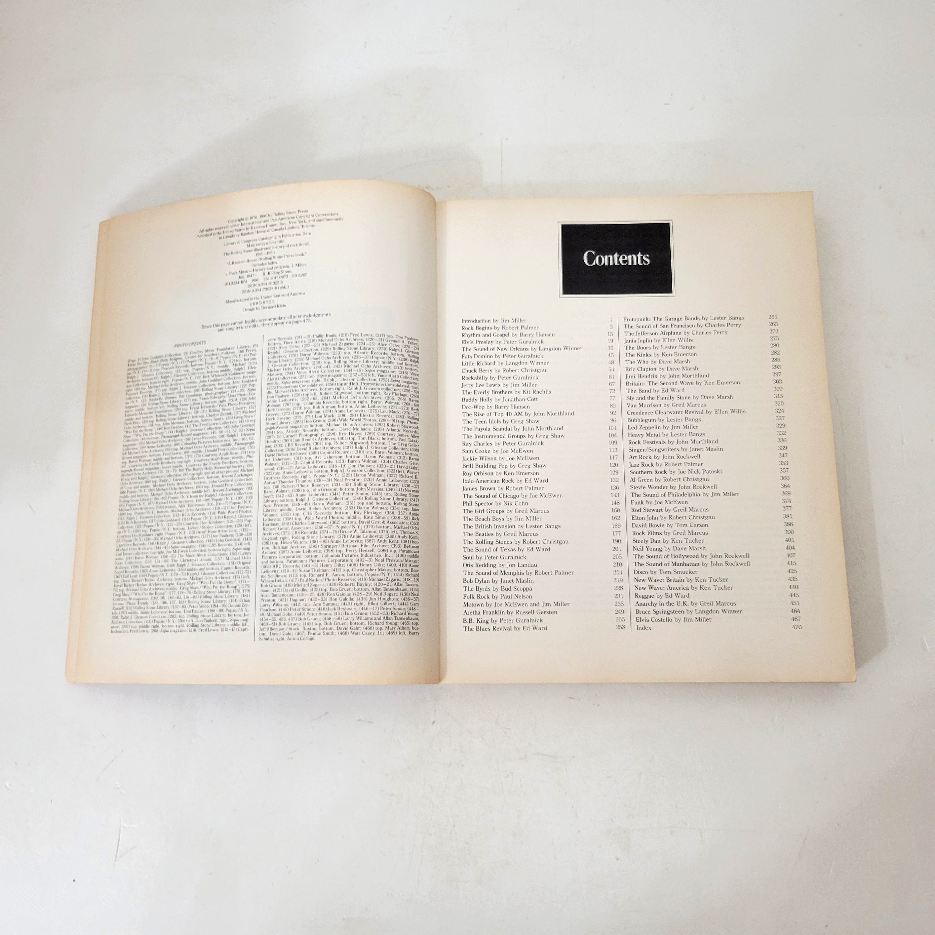 The Rolling Stone Illustrated History of Rock and Roll Edited by