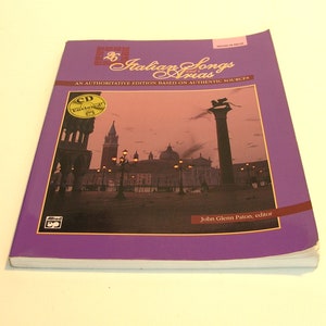 26 Italian Songs and Arias edited by John Glenn Paton