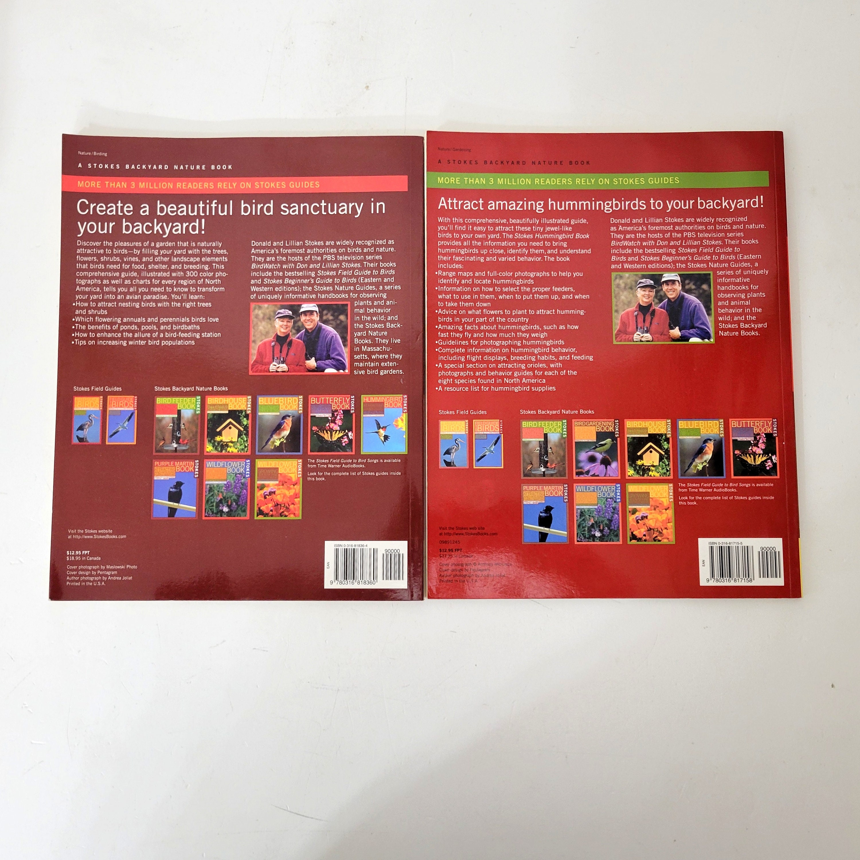 Stokes Bird Books Set of Two, image size:3000x3000