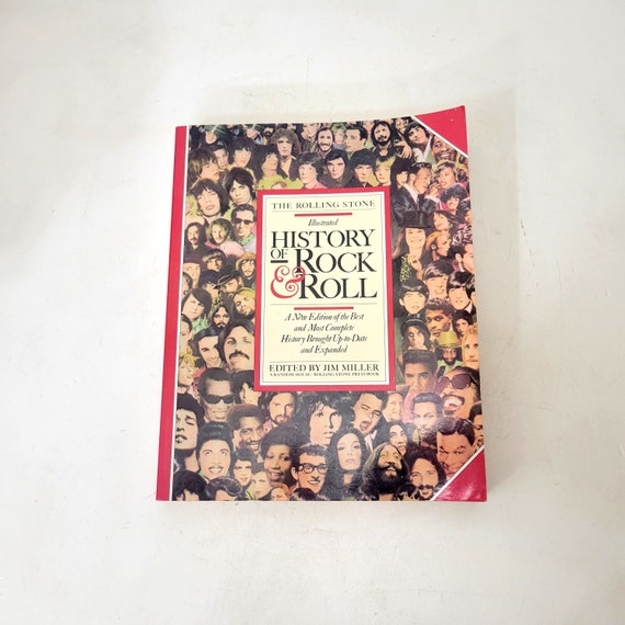洋書 ROLLING STONE 'HISTORY OF ROCK & ROLL' The Rolling stone illustrated history of rock & roll: Jim Miller