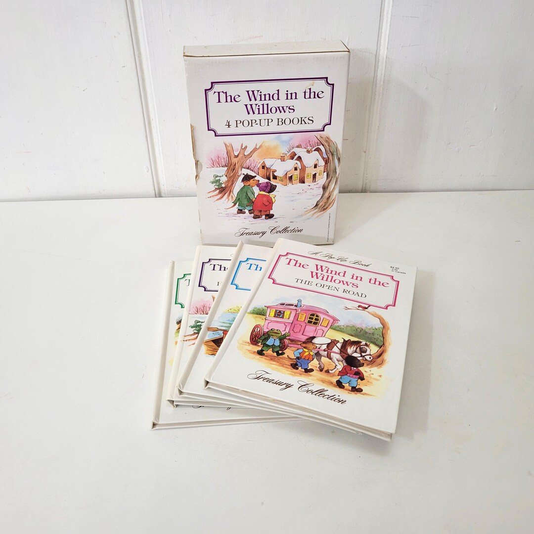 The Wind in the Willows, Four Pop-up Books Treasury Collection - Etsy