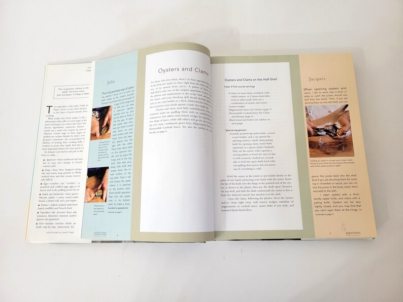 Julia and Jaques Cooking at Home by Julia Child and Jaques Pepin Etsy