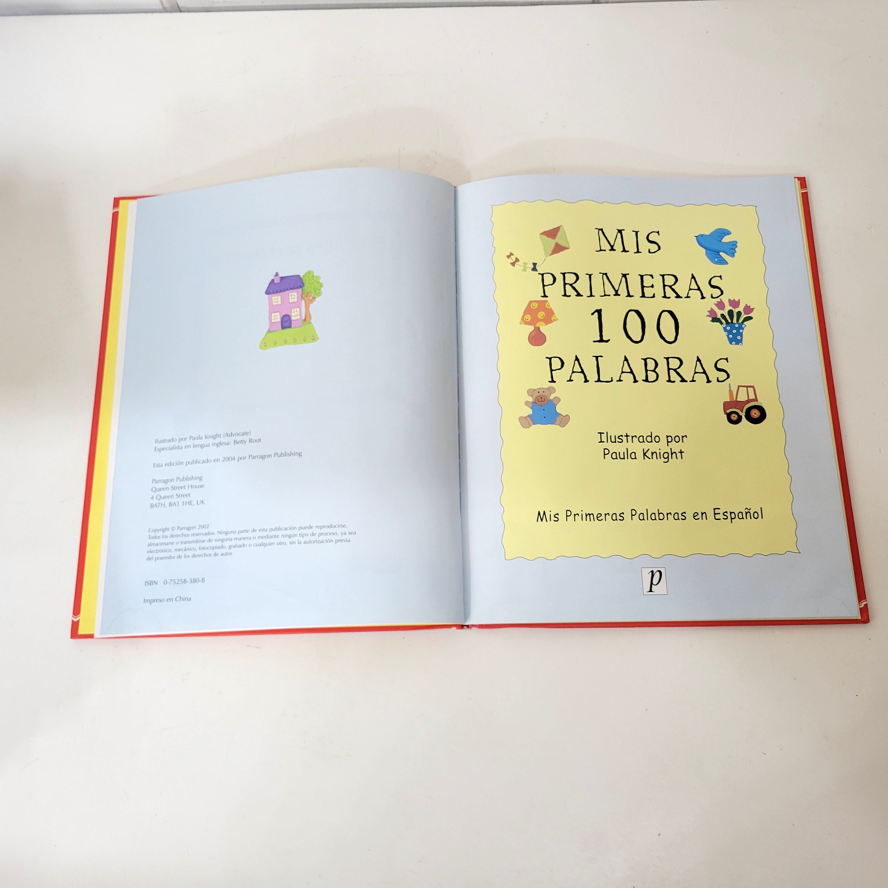 Mis Primeras 100 Palabras En Espanol, My First 100 Words in Spanish - Etsy