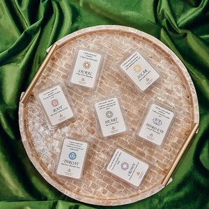 Chakra Soy Wax Melts: Aromatherapy with Affirmations
