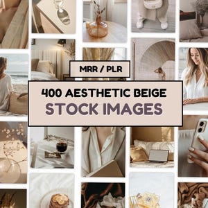 400 beige Aesthetic Images, Neutral AI Stock Photos & Reels | Digita Download | MRR and PLR | Social Media | Faceless digital marketing