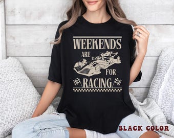 Formula 1 Racing T-Shirt: Retro Graphic Tee, Motorsport Gift