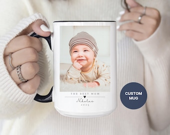 Custom Photo Mug Mother gift, Personalized Photo for Mom, Picture cup Mom,Mug With Photo and Text, Personalized image mug for Mom, Mug Gifts