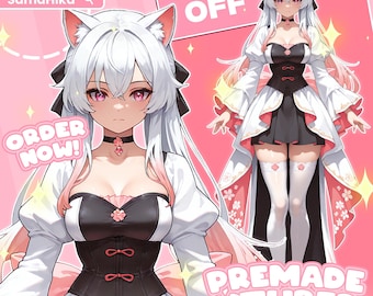 VTuber | Premade VTuber | Live2D VTuber | VTuber Model | VTuber Art | Live2D Model | Live2D VTuber Model | Live2D Art | Live2D Model