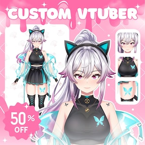 VTuber | Custom VTuber | Live2D VTuber | VTuber Model | VTuber Art | Live2D Model | Live2D VTuber Model | Live2D Art | Live2D Model