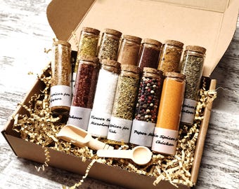 Spice Gift Set for Cooking, Seasoning Gift Set, Spice Gift Set for Men and Women, Fun Cooking Gifts Sets, Foodie Gift Sets, Spice Lover Gift