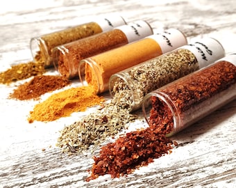 Spices of the World, Spice Lover Gift, Seasoning Gift, Mother Day Gift, Gift for Chefs, Gift for Cooks, Birthday Gift, Christmas Gift