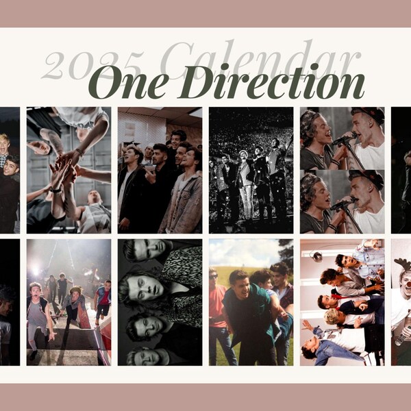 Harry Styles 2025 Calendar - Etsy