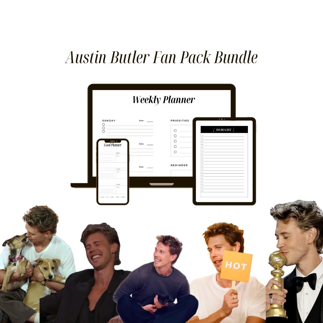 Austin Butler Fan-pack Bundle - Etsy