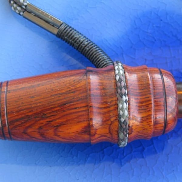 Handgemaakte aangepaste eend bellen met Cocobolo hout en ECHO hout één reed