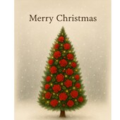 Produktansicht von Christmas Tree Clipart PNG Bundle – Bild 9