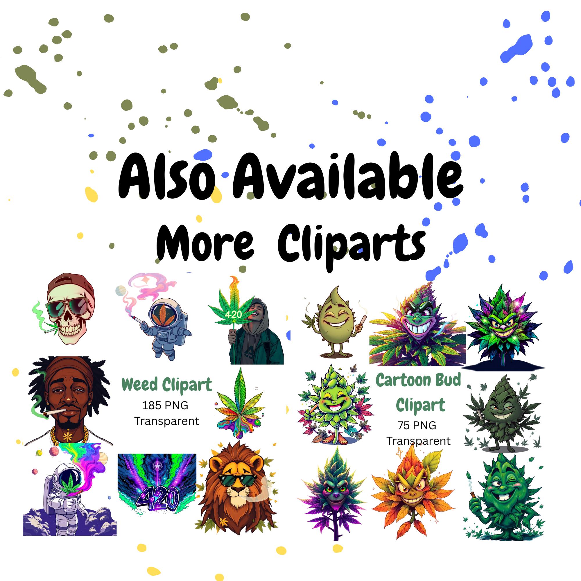 420 Clipart PNG Bundle gallery preview