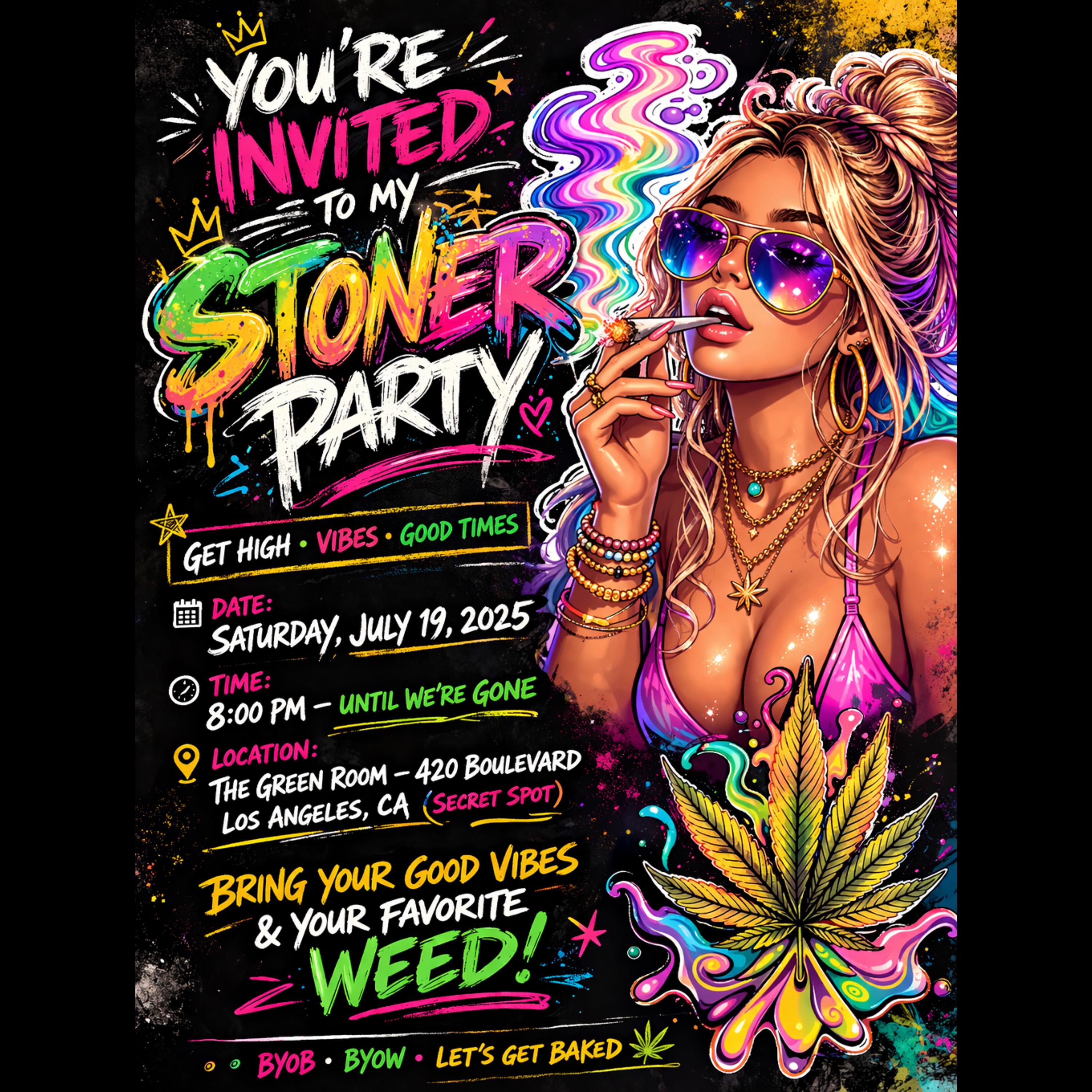 420 Clipart PNG Bundle for Canva and small business designs