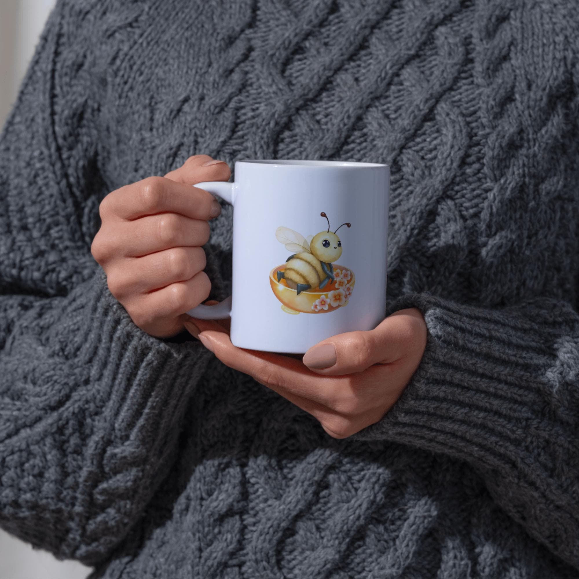 Cute Bee Clipart PNG Bundle gallery preview